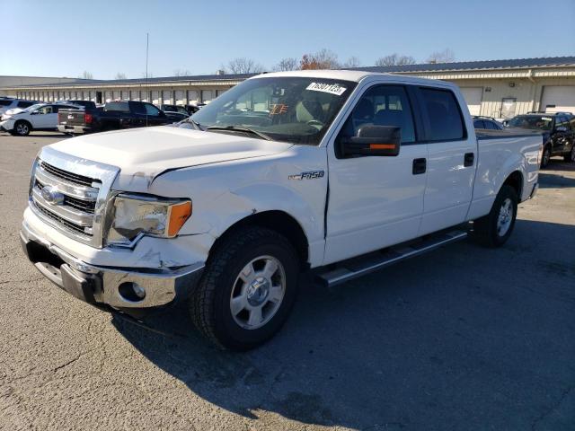 1FTFW1CFXEKG11857 - 2014 FORD F150 SUPERCREW WHITE photo 1