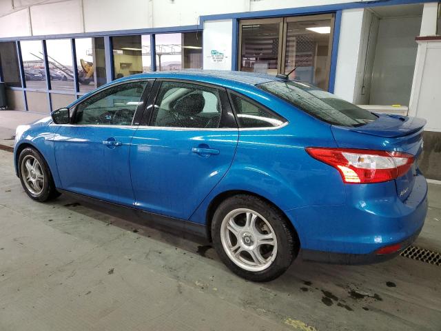 1FADP3J2XDL319740 - 2013 FORD FOCUS TITANIUM BLUE photo 2