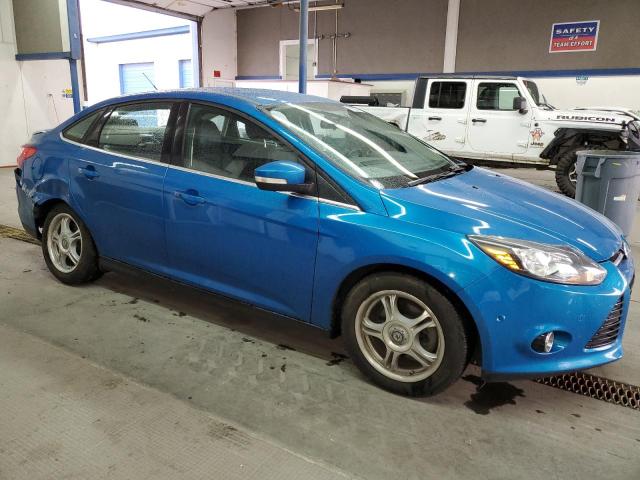 1FADP3J2XDL319740 - 2013 FORD FOCUS TITANIUM BLUE photo 4