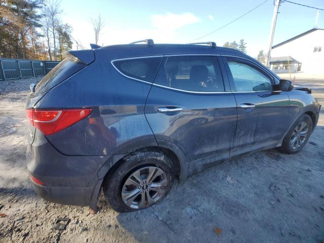 5XYZUDLB8GG311826 - 2016 HYUNDAI SANTA FE S BLUE photo 3