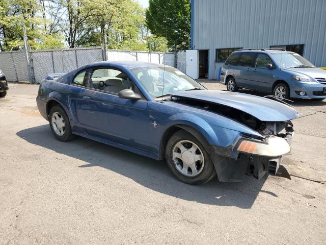 1FAFP4049YF236029 - 2000 FORD MUSTANG BLUE photo 4