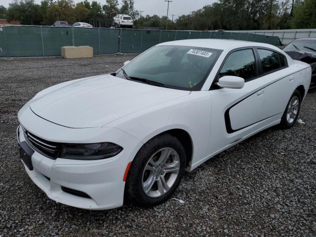 2C3CDXBG4FH874042 - 2015 DODGE CHARGER SE WHITE photo 1