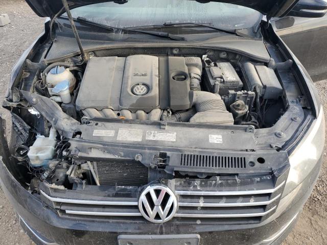 1VWAP7A37DC102754 - 2013 VOLKSWAGEN PASSAT S BLACK photo 11