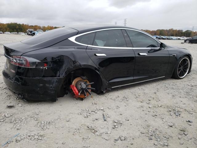 5YJSA1E41HF173756 - 2017 TESLA MODEL S 黑色 照片 3