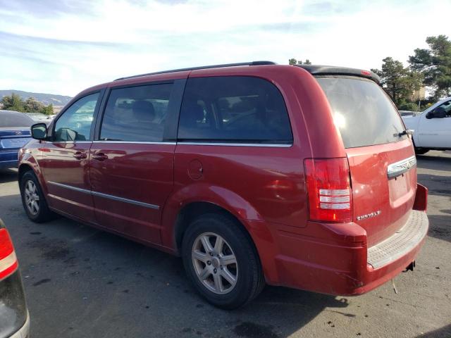 2A4RR5D17AR232612 - 2010 CHRYSLER TOWN & COU TOURING RED photo 2