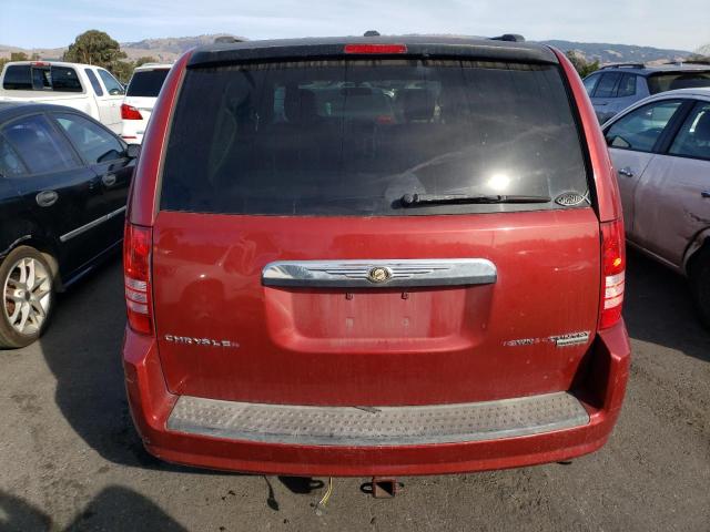 2A4RR5D17AR232612 - 2010 CHRYSLER TOWN & COU TOURING RED photo 6