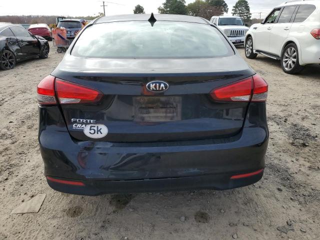 3KPFK4A70HE151172 - 2017 KIA FORTE LX BLACK photo 6