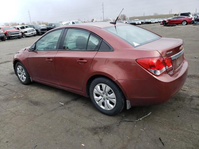 1G1PB5SH7D7114348 - 2013 CHEVROLET CRUZE LS RED photo 2