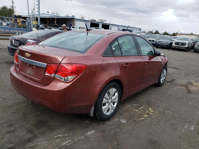 1G1PB5SH7D7114348 - 2013 CHEVROLET CRUZE LS RED photo 3