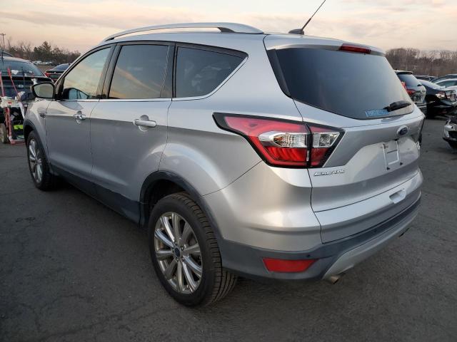 1FMCU0JD2HUA47727 - 2017 FORD ESCAPE TITANIUM SILVER photo 2