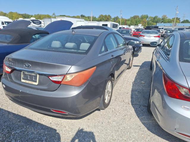 5NPEB4AC1DH564166 - 2013 HYUNDAI SONATA GLS GRAY photo 4