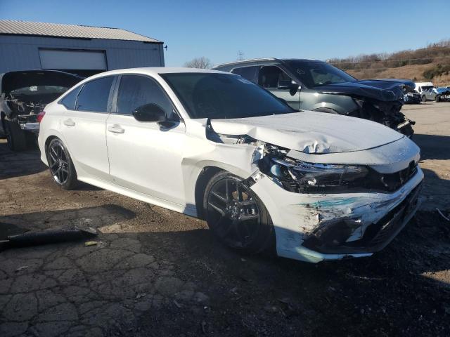 2HGFE2F50NH529821 - 2022 HONDA CIVIC SPORT WHITE photo 4