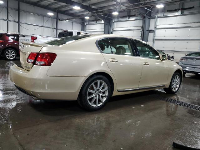 JTHCE96S970006299 - 2007 LEXUS GS 350 GOLD photo 3