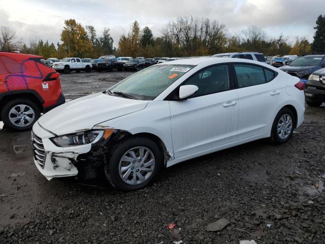 5NPD74LF4HH079935 - 2017 HYUNDAI ELANTRA SE WHITE photo 1