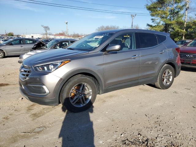 5NMZTDLB3JH101070 - 2018 HYUNDAI SANTA FE S GRAY photo 1