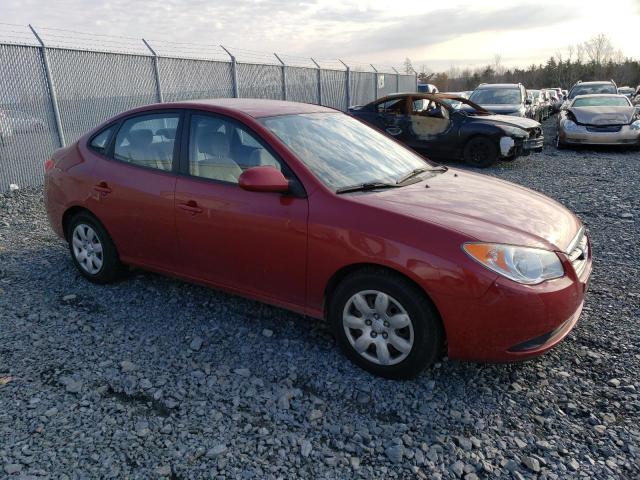 KMHDU45D08U304177 - 2008 HYUNDAI ELANTRA GL RED photo 4