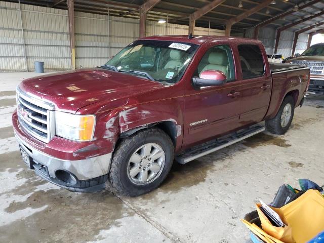 3GTP2WE78DG120177 - 2013 GMC SIERRA K1500 SLT MAROON photo 1