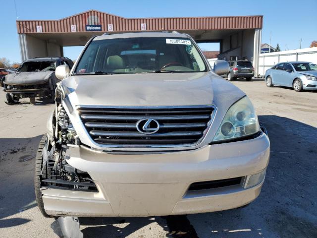 JTJBT20X190176283 - 2009 LEXUS GX 470 TAN photo 5