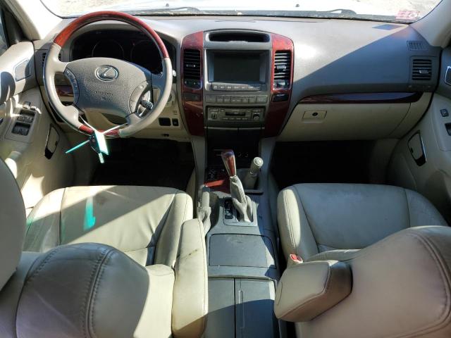 JTJBT20X190176283 - 2009 LEXUS GX 470 TAN photo 8