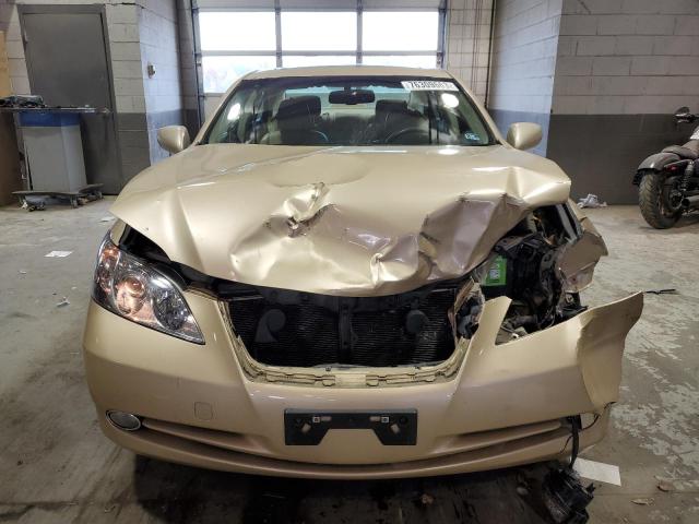 JTHBJ46G582191625 - 2008 LEXUS ES 350 GOLD photo 5