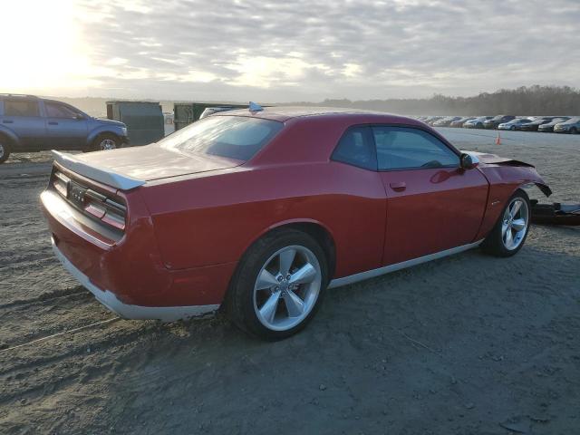 2C3CDZBTXFH718905 - 2015 DODGE CHALLENGER SXT PLUS RED photo 3