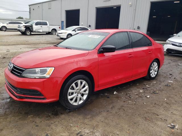 3VWD17AJ4FM245658 - 2015 VOLKSWAGEN JETTA SE RED photo 1