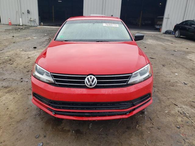 3VWD17AJ4FM245658 - 2015 VOLKSWAGEN JETTA SE RED photo 5