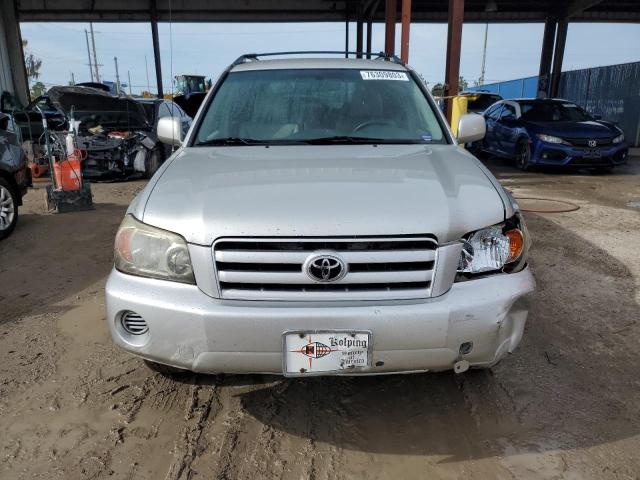 JTEDP21A140033946 - 2004 TOYOTA HIGHLANDER BASE SILVER photo 5