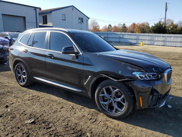 5UX53DP02N9K67460 - 2022 BMW X3 XDRIVE30I BLACK photo 4