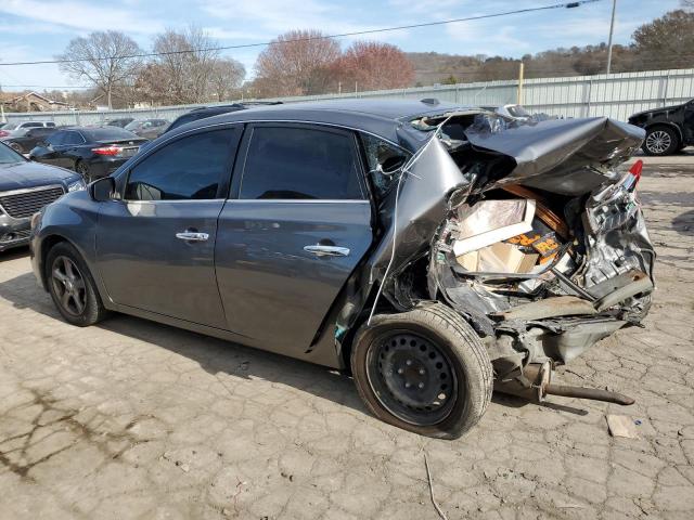 3N1AB7AP9HY349195 - 2017 NISSAN SENTRA S GRAY photo 2