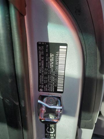 4USBU53506LW92246 - 2006 BMW Z4 3.0SI SILVER photo 13
