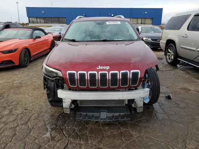 1C4PJLCB9KD285965 - 2019 JEEP CHEROKEE LATITUDE RED photo 5