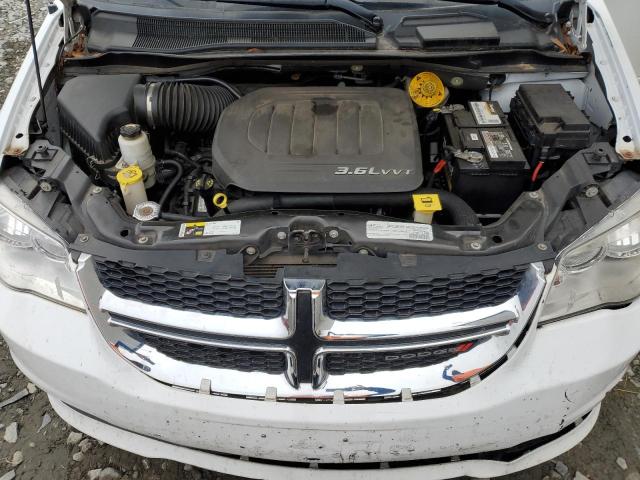 2C4RDGCG7FR732623 - 2015 DODGE GRAND CARA SXT WHITE photo 12