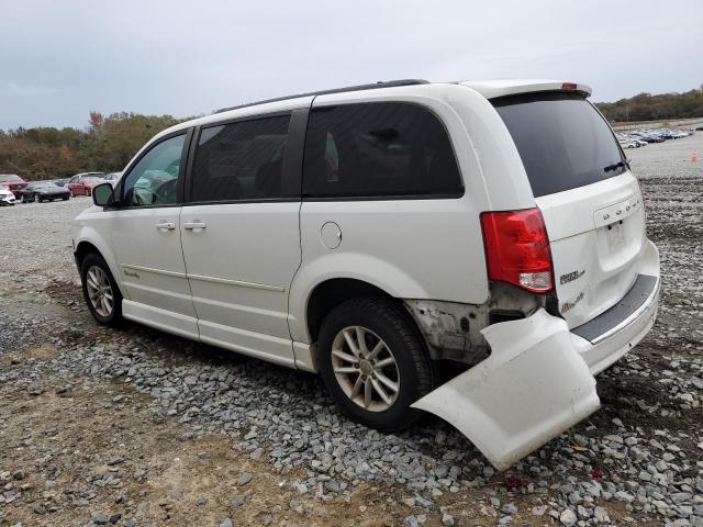 2C4RDGCG7FR732623 - 2015 DODGE GRAND CARA SXT WHITE photo 2