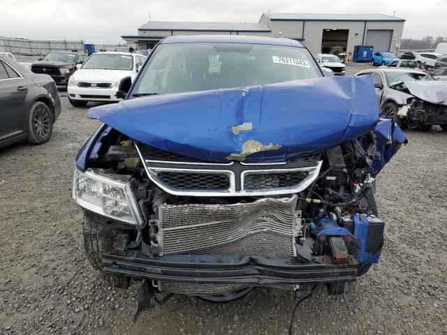 3C4PDCABXCT388267 - 2012 DODGE JOURNEY SE BLUE photo 5