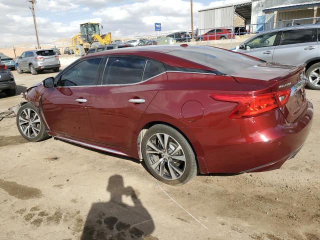 1N4AA6APXHC420879 - 2017 NISSAN MAXIMA 3.5S BURGUNDY photo 2