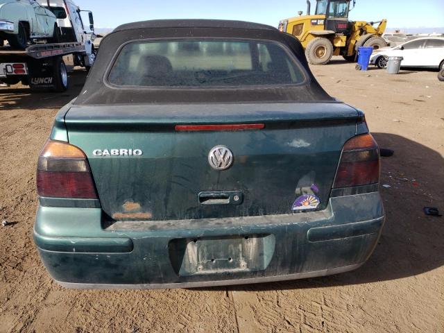 3VWDC21V3YM804040 - 2000 VOLKSWAGEN CABRIO GLS GREEN photo 6