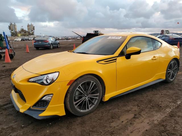 JF1ZNAA10F8706942 - 2015 TOYOTA SCION FR-S YELLOW photo 1