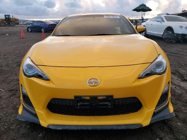 JF1ZNAA10F8706942 - 2015 TOYOTA SCION FR-S 黄色 照片 5