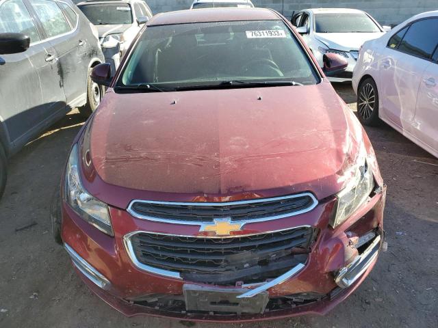 1G1PE5SB9G7139081 - 2016 CHEVROLET CRUZE LIMI LT RED photo 5