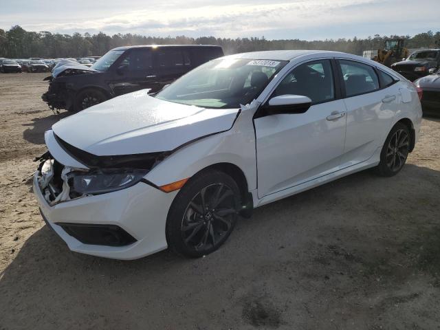 2HGFC2F86LH551349 - 2020 HONDA CIVIC SPORT 白色 照片 1