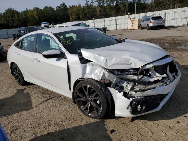 2HGFC2F86LH551349 - 2020 HONDA CIVIC SPORT 白色 照片 4