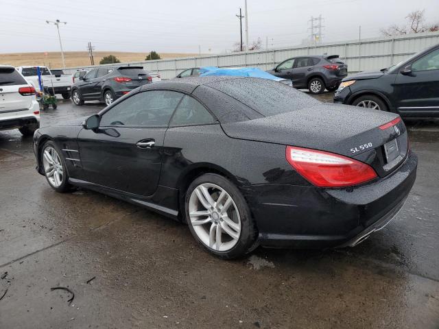 WDDJK7DA7DF002055 - 2013 MERCEDES-BENZ SL 550 BLACK photo 2