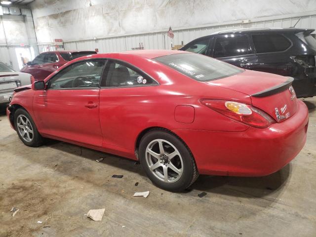 4T1CA30P14U003329 - 2004 TOYOTA CAMRY SOLA SE RED photo 2