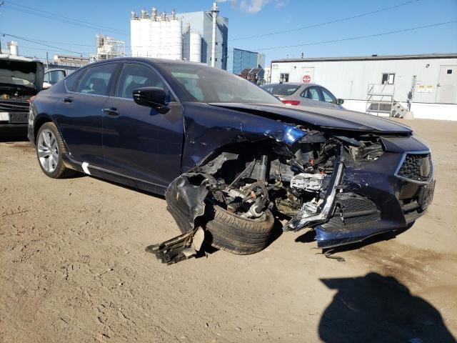 19UUB5F43MA007268 - 2021 ACURA TLX TECHNOLOGY BLUE photo 4