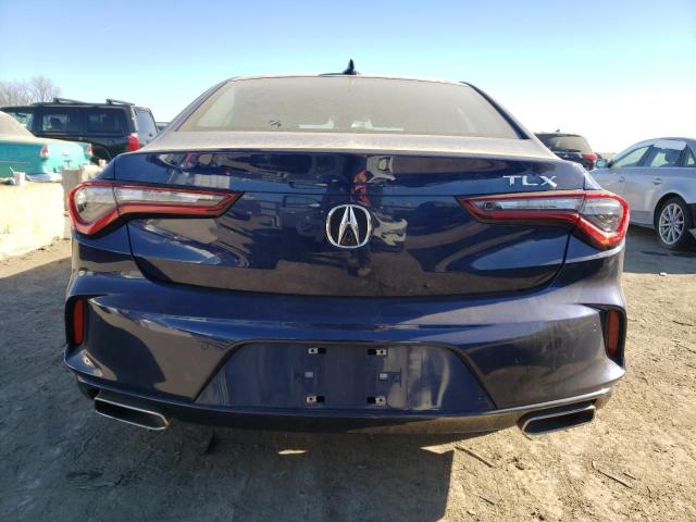 19UUB5F43MA007268 - 2021 ACURA TLX TECHNOLOGY BLUE photo 6