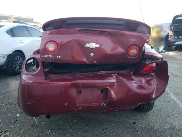 1G1AL18F477243170 - 2007 CHEVROLET COBALT LT BURGUNDY photo 6