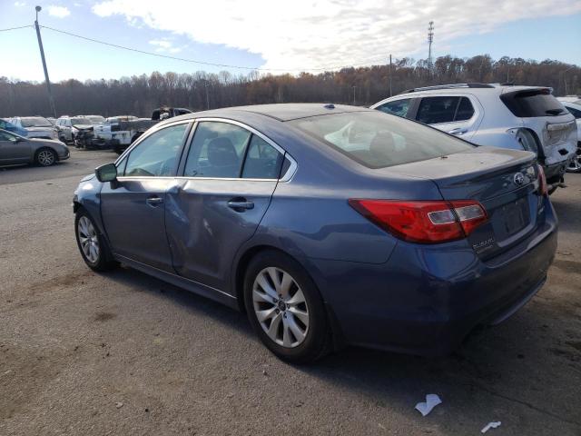 4S3BNBD69F3021361 - 2015 SUBARU LEGACY 2.5I PREMIUM BLUE photo 2