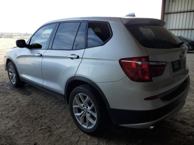 5UXWX7C51BL730716 - 2011 BMW X3 XDRIVE35I SILVER photo 2