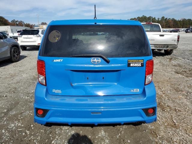 JTLZE4FE8B1137076 - 2011 TOYOTA SCION XB BLUE photo 6